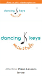 Mobile Screenshot of dancingkeys.com